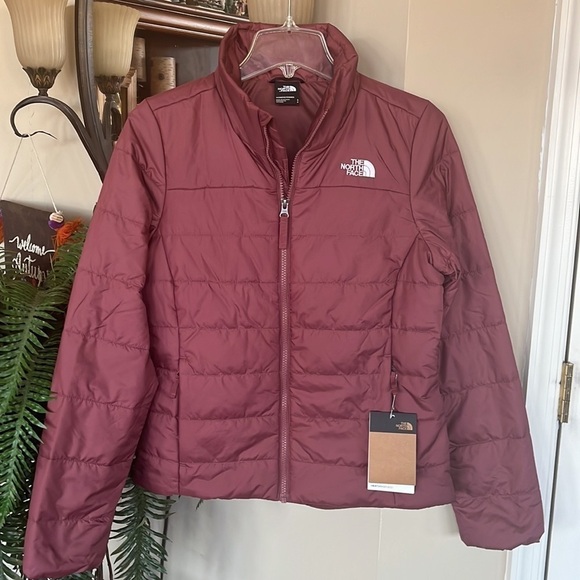 Brand New The North Face Flare Zippered Jacket Wild Ginger Water-Repellent - Picture 1 of 15